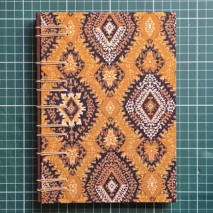 Ikat Mostarda e Marrom - Imagem 3