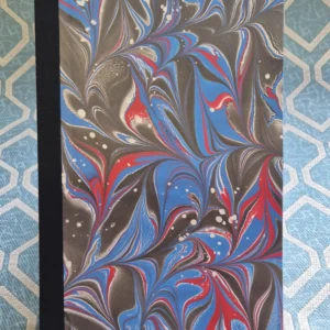 Marmorizado Preto e Azul - Imagem 1