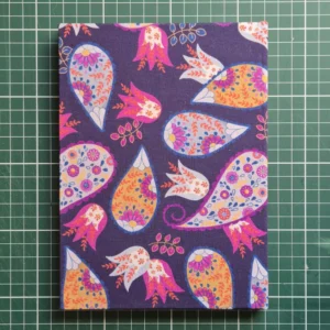 Paisley Roxo Floral - Imagem 4