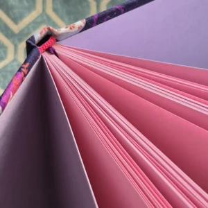 Paisley Roxo Floral - Imagem 1